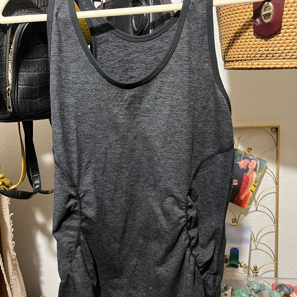 Zella Grey Black Athletic Tank